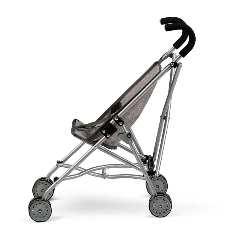 MaMaMeMo Dolls, Dukke paraplyklapvogn - Grå