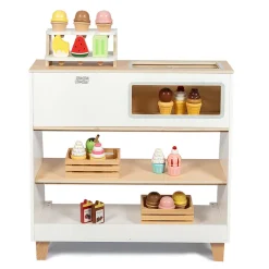Mamamemo Ice Cream Shop with Freezer (without play food)