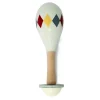 Mamamemo Maracas, Harlequin - White