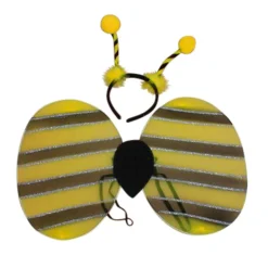 MaMaMeMo Wing Set with Headband, Bumblebee