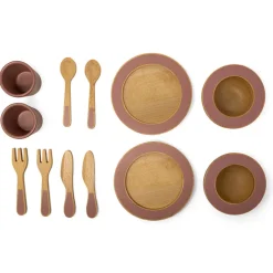Mamamemo Wooden Dining Set, Cherry Blossom