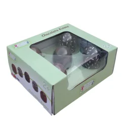 MaMaMeMo Wooden Play Food, 5 Flødeboller in Box