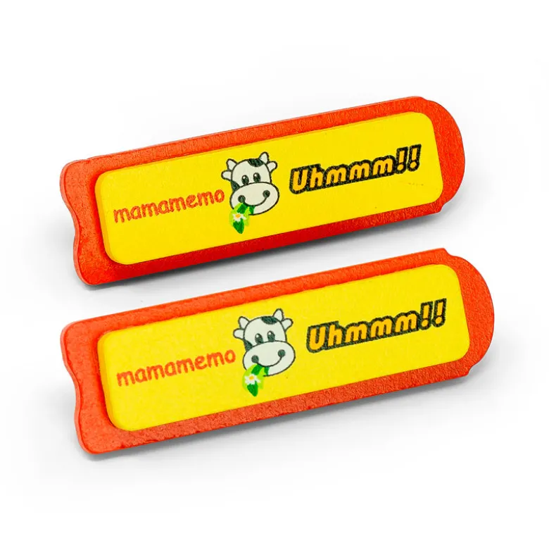 MaMaMeMo Wooden Play Food – Set of 3 Cheese Sticks