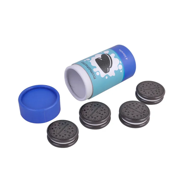 MaMaMeMo Wooden Play Food – Cocoa Biscuits