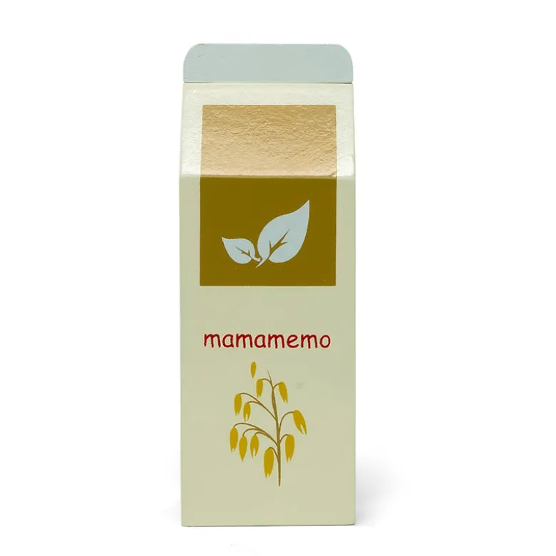 Mamamemo Wooden Play Food, Oat Drink