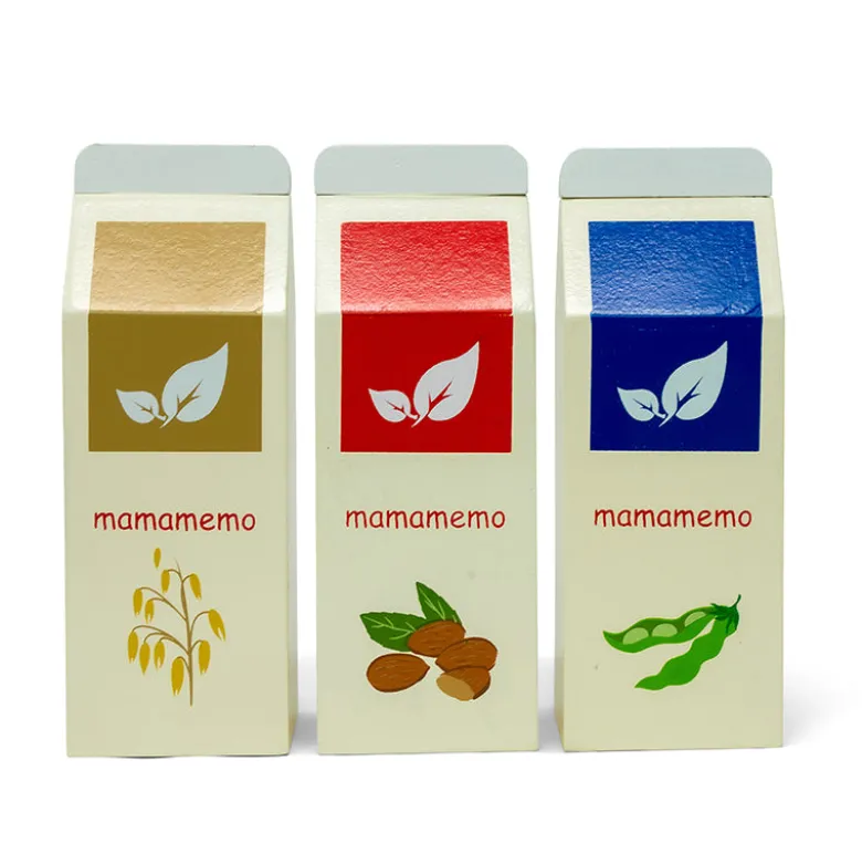Mamamemo Wooden Play Food, Oat Drink