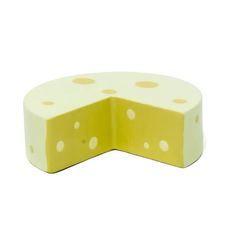 Mamamemo Wooden Play Food, Brie Cheese