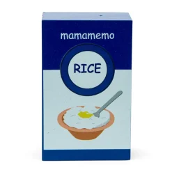 Mamamemo Wooden Play Food, Rice Package