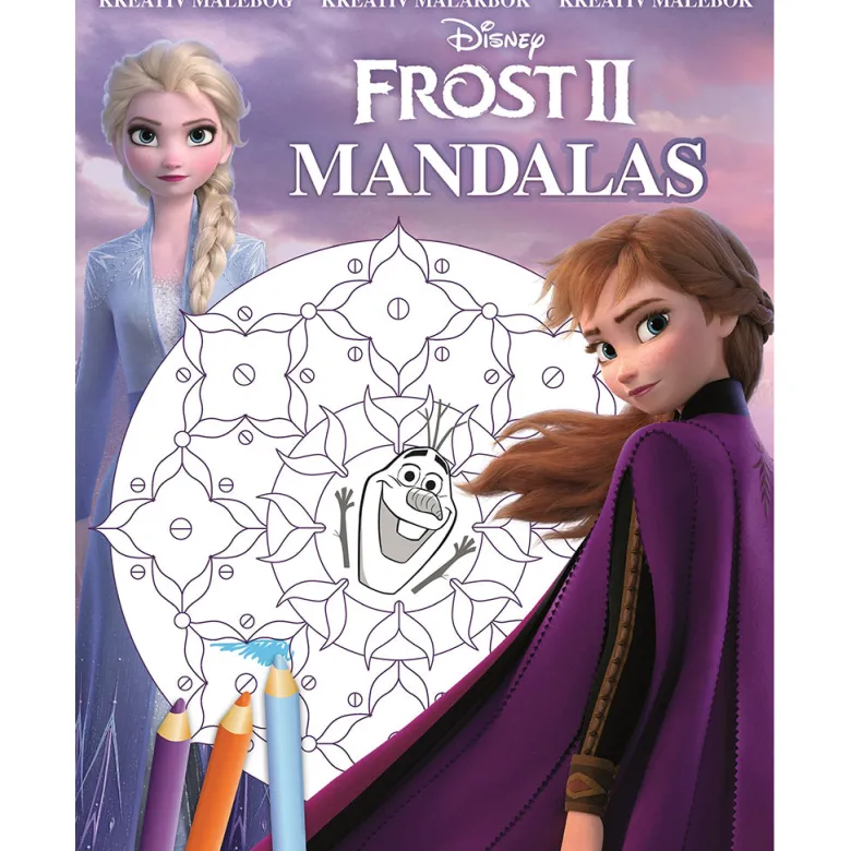 Mandalas Disney Frozen 2 Colouring Book