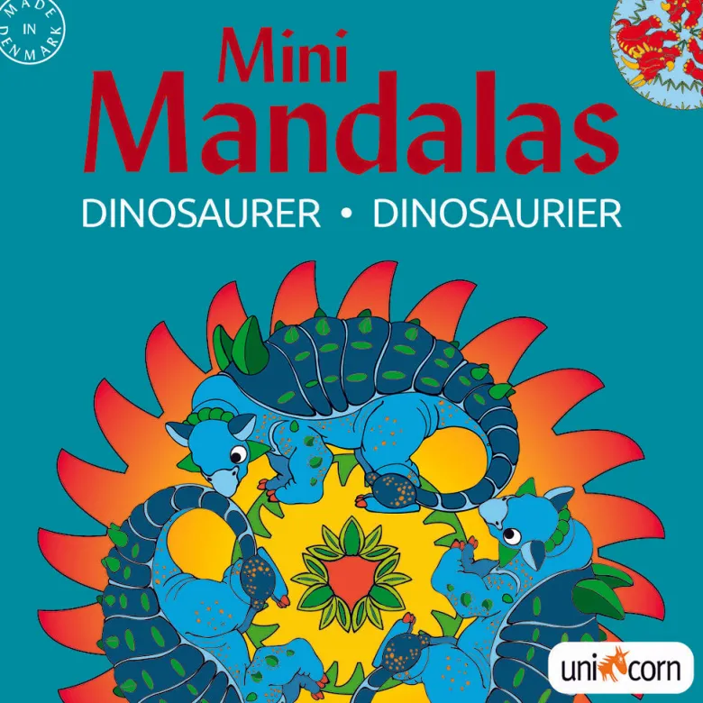 Mandalas Mini Coloring Book – Dinosaurs