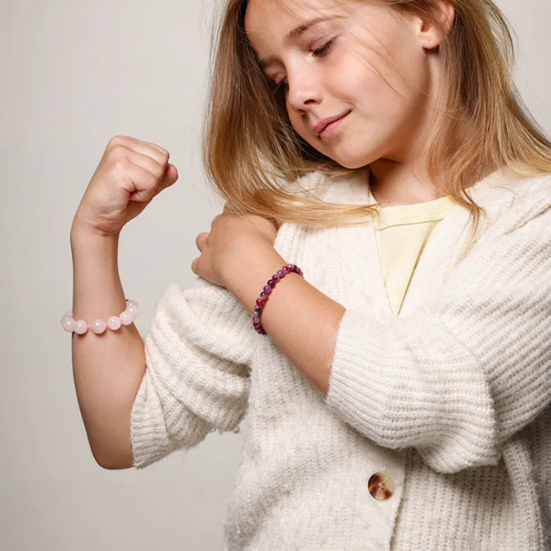 Me & My Box, DIY Jewelry Kit, Roseberry - 2 Children's Bracelets