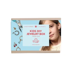 Me & My Box, DIY Jewelry Kit, Tassel Ear – Make 3 Pairs of Earrings for Kids