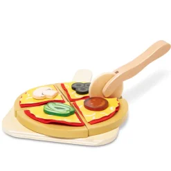 Melissa & Doug Play Food, Build-Your-Own Pizza Set - 41 Pieces
