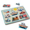 Melissa & Doug Sound Puzzle, Vehicles - 8 Pieces