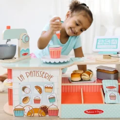 Melissa & Doug Wooden Play Food, Bakery Shop, La Patisserie - 39 Pieces