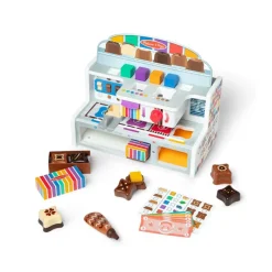 Melissa & Doug Wooden Play Food, Chocolate Factory