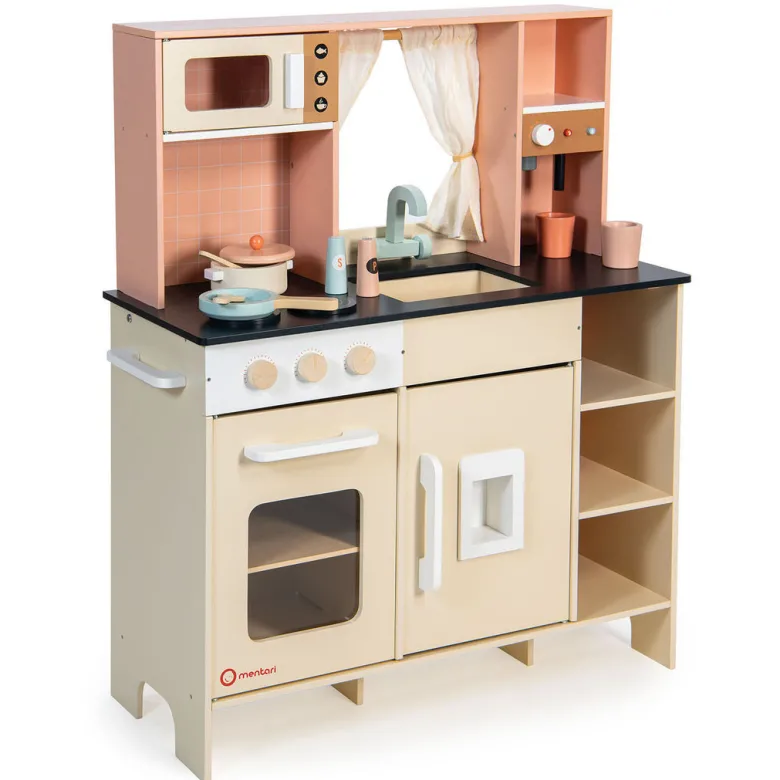 Mentari Large Play Kitchen, Cream
