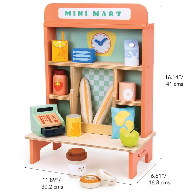 Mentari Play Food, Mini Shopkeeper Set