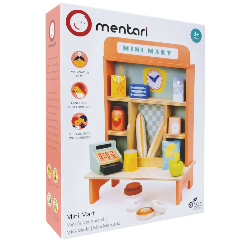 Mentari Play Food, Mini Shopkeeper Set