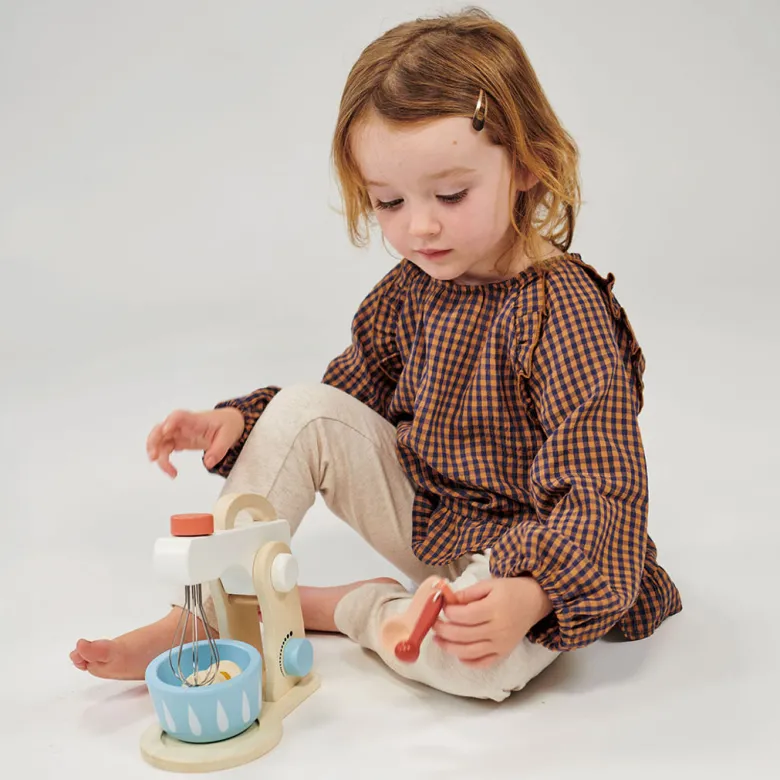 Mentari, Wooden Play Food – Stand Mixer