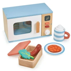 Mentari Wooden Play Food, Microwave