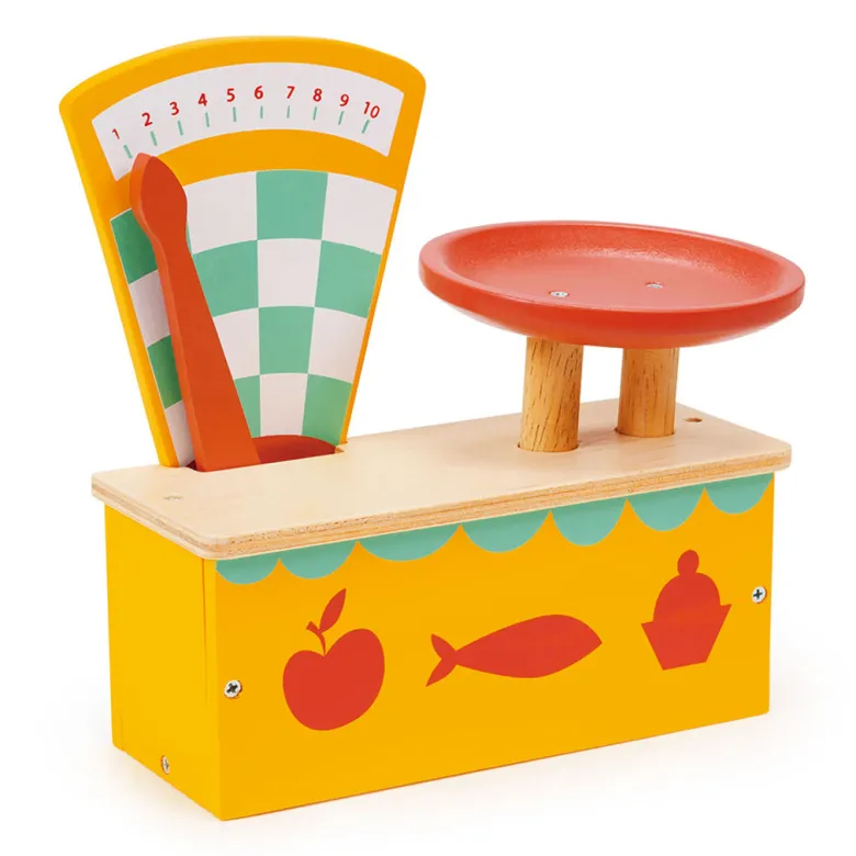 Mentari Wooden Shopkeeper's Scale