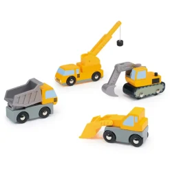 Mentari, Wooden Toy Cars – Work Vehicles