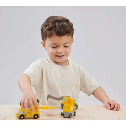 Mentari, Wooden Toy Cars – Work Vehicles