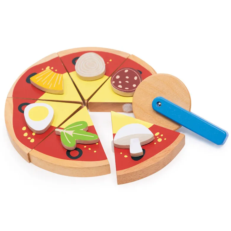 Mentari, Wooden Toy Food – Pizza