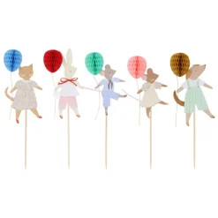 Meri Meri Cake Toppers, Animal Friends