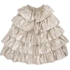 Meri Meri Costume, Champagne Ruffle Cape - Size 3-6 Years