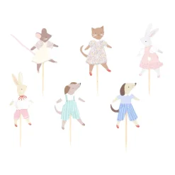 Meri Meri Cupcake Set, Animal Friends