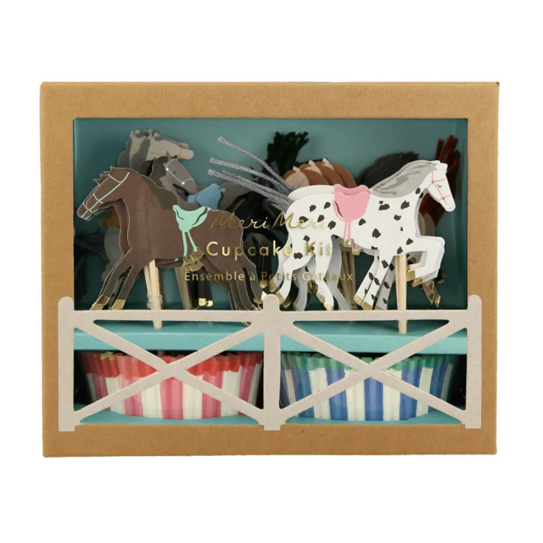 Meri Meri Cupcake Set, Horse