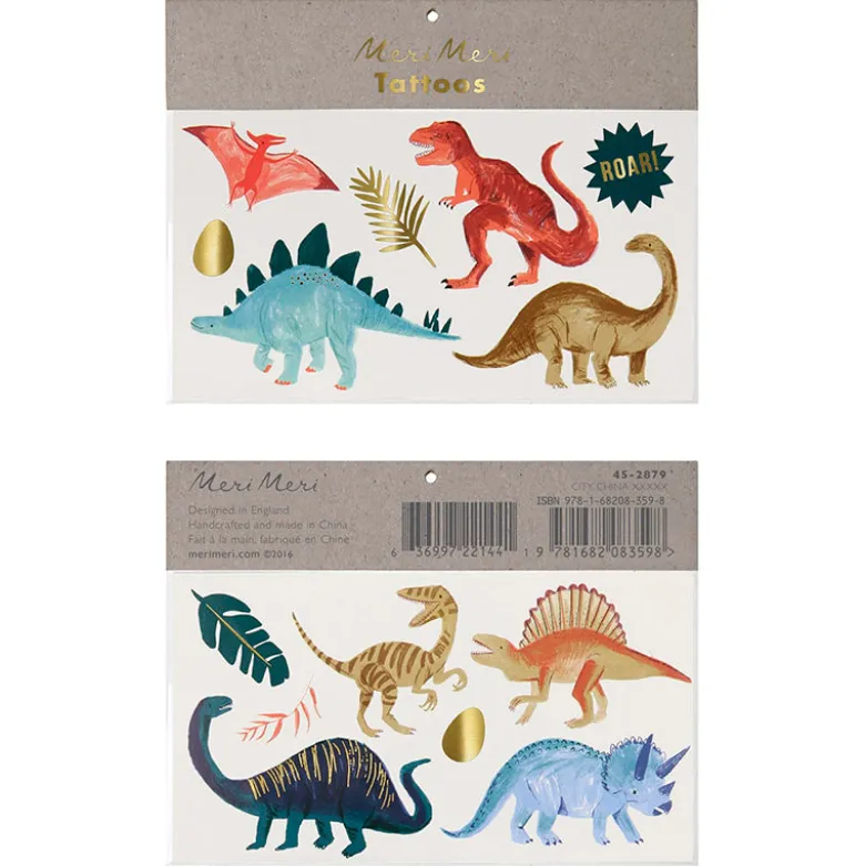 Meri Meri Dinosaur Tattoos