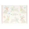 Meri Meri Easter, Honeycomb Decorations – Pom Pom Bunnies – 6 Pack