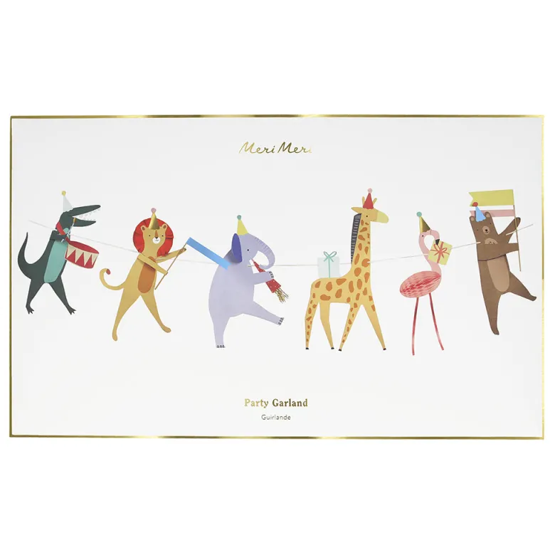 Meri Meri Garland, Animal Parade - 3 Meters