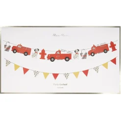 Meri Meri Garland, Fire Engine - 1.8 meters