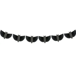 Meri Meri Garland, Halloween - Bats - 1.8 meters