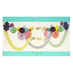Meri Meri Garland, Happy Birthday Honeycomb - 2.7 Meters