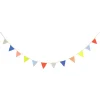 Meri Meri Garland, Knitted Flag Bunting, Multi-Color - 3 Meters