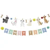 Meri Meri Garland, Pet Party Time - 1.8 meters