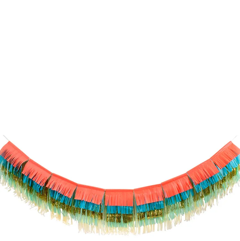 Meri Meri Garland with Tassels, Colorful - 3 m