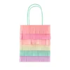 Meri Meri Gift Bags, Meadow Unicorns with Fringe – Set of 8