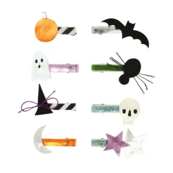 Meri Meri Hair Clips, Halloween - Set of 8