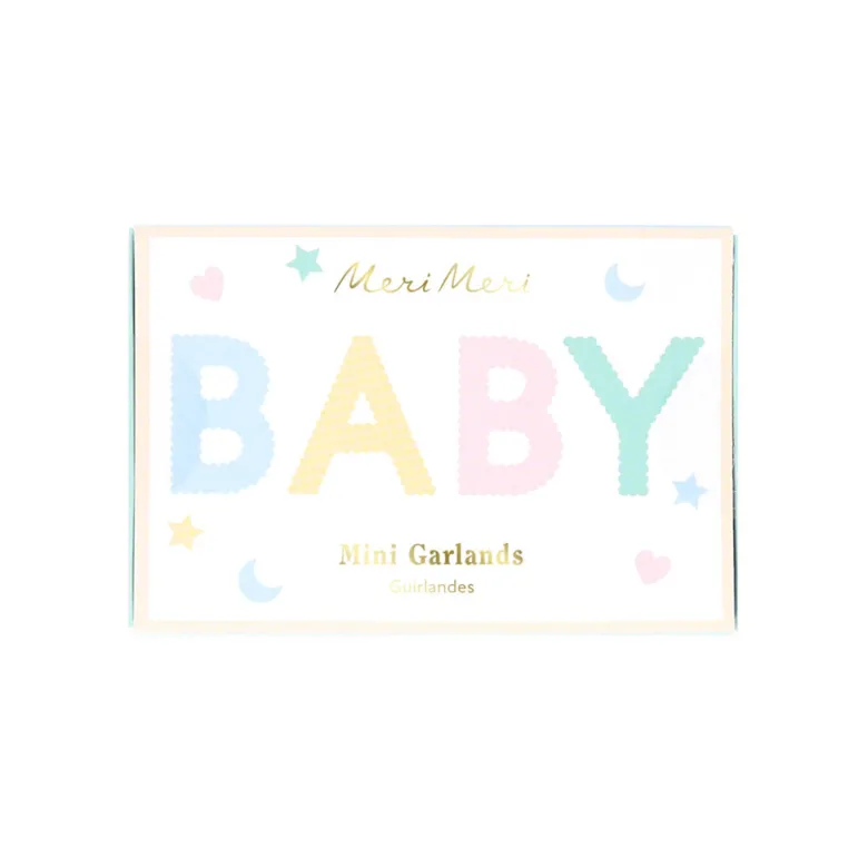 Meri Meri Mini Garland, Baby Mini Matchbox – 0.6 Meter