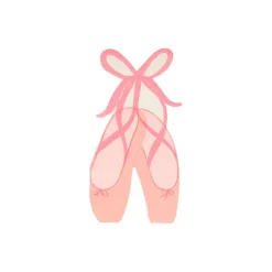 Meri Meri Napkins, Ballerina, Ballet Shoes - Pack of 16