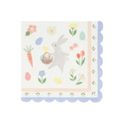 Meri Meri Napkins, Easter, Size L – Easter bunny