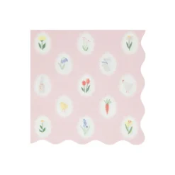 Meri Meri Napkins, Easter, Size L - Easter Cameo