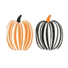 Meri Meri Napkins, Halloween, Striped Pumpkin - Set of 16