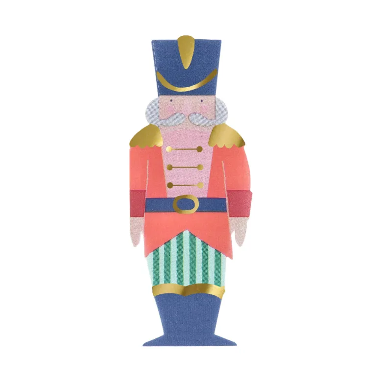 Meri Meri Napkins, Nutcracker Soldier - Pack of 16
